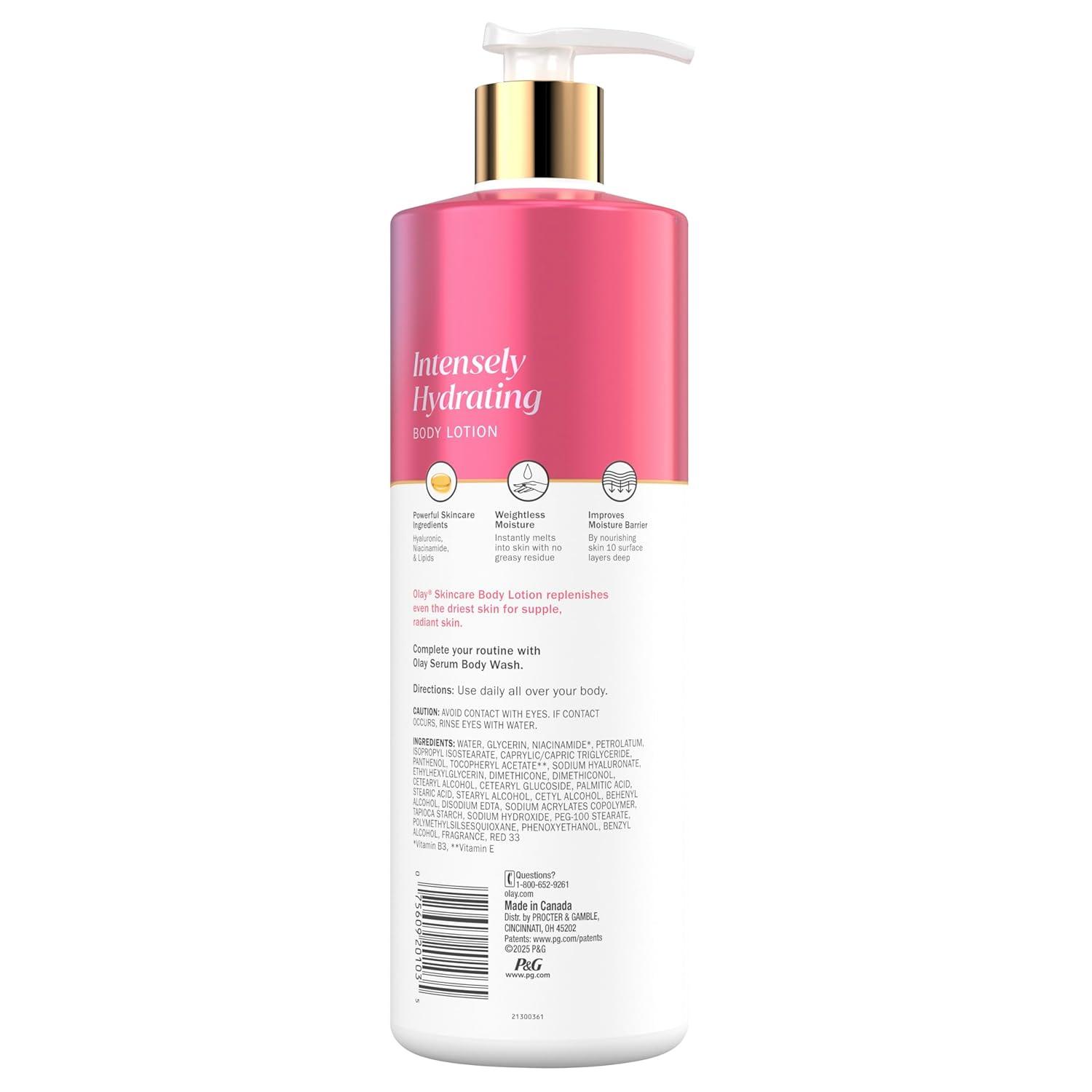 imageOlay Super Serum Hand ampamp Body Lotion for Dry Skin 24hr Long Lasting Hydration 5 Ingredient Serum Complex for Bright Even Firm Luminous Skin Sweet Vanilla ampamp Soft Wood Scent 185 fl ozHyaluronic Acid