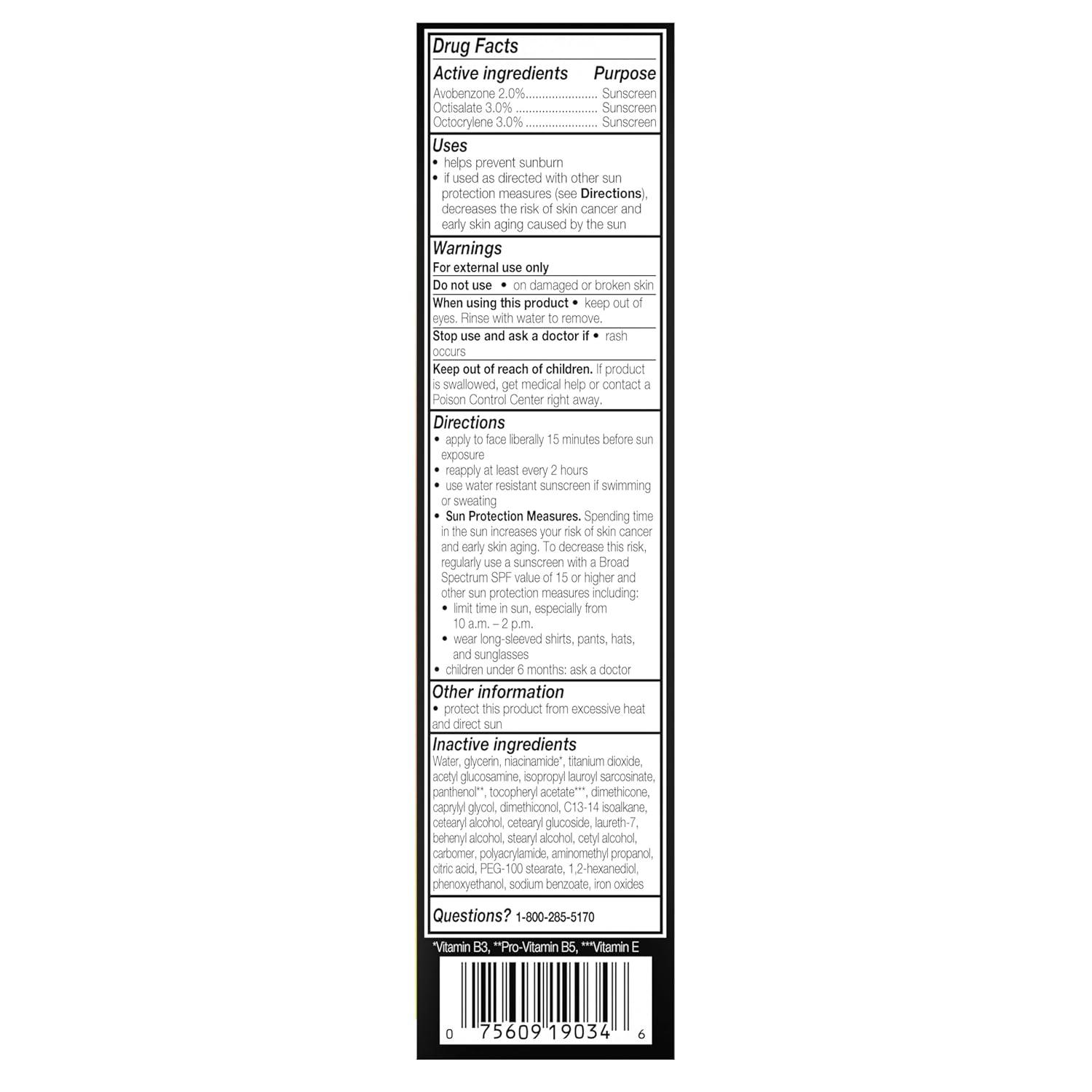 imageOlay Total Effects Tone Correcting Face Moisturizer with Sunscreen SPF 15 Light to Medium 17 Ounces