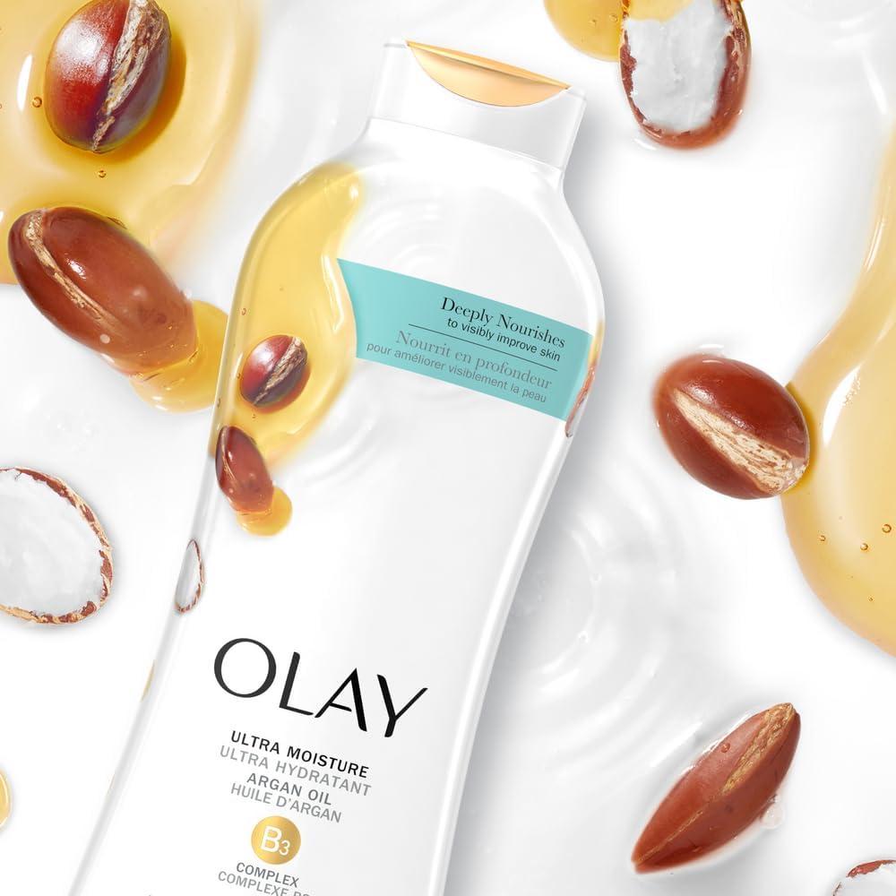 imageOlay Ultra Moisture with Argan Oil Pack of 4Argan Oil