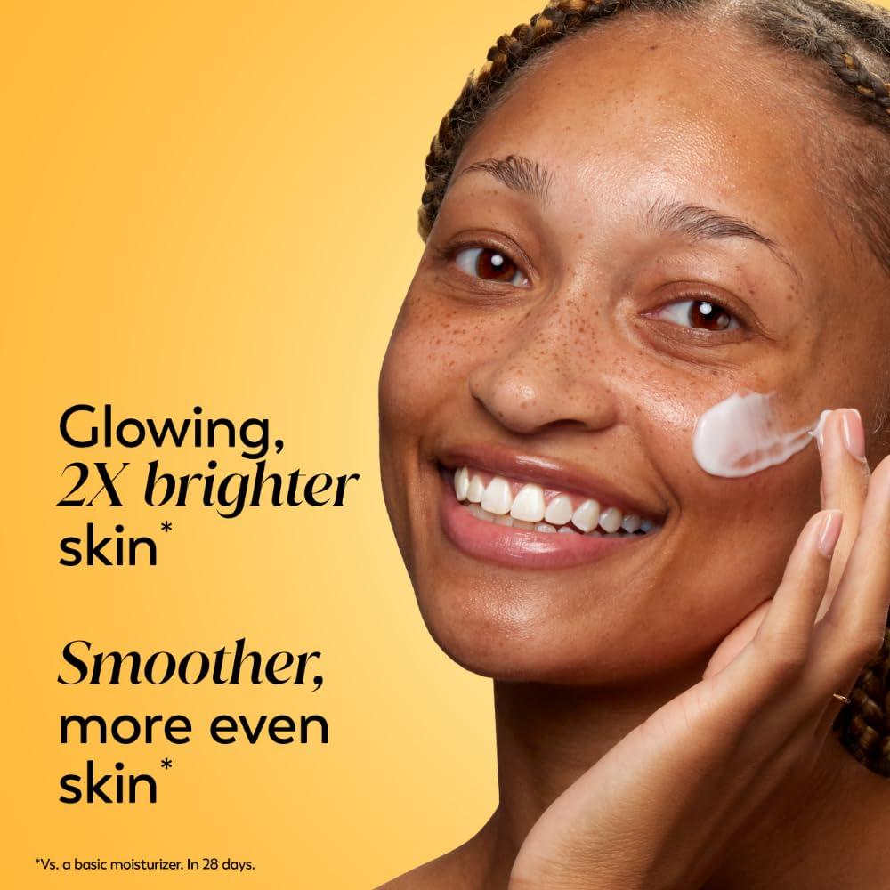 imageOlay Vitamin C Face Moisturizer Bright ampamp Even Lightweight Cream for Women  Brightens Hyrdates Evens Tone ampamp Texture Glowing Skin Care  Recyclable Sustainable Eco Jar NonGreasy 2 Oz20 Fl Oz