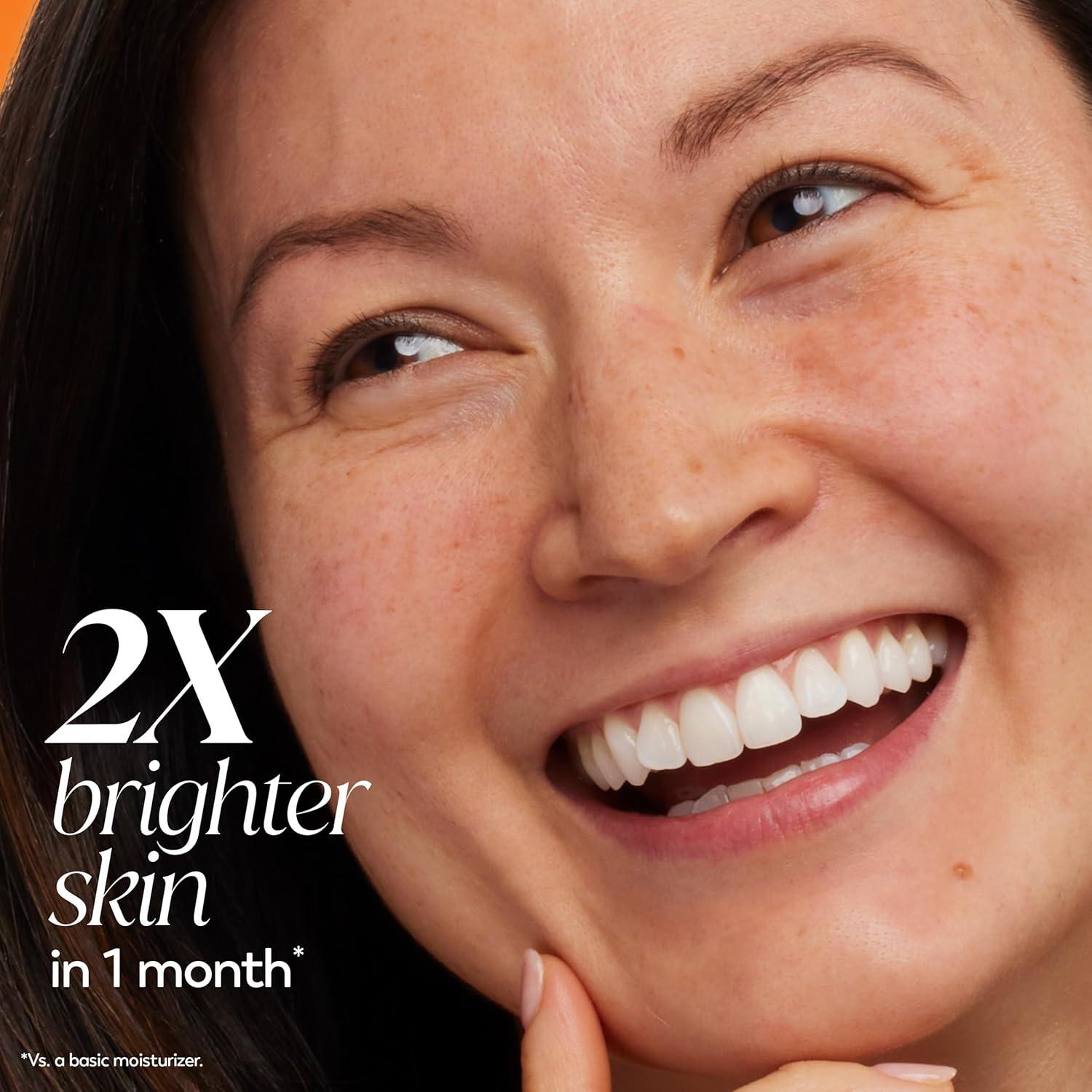imageOlay Vitamin C MAX Face Moisturizer Brightening Cream for Women Hydrating Evens Tone Dark Spot ampamp Hyperpigmentation Reduction Glowing Skin Care  Niaciniamide Peptides 17 Oz17 Ounce Pack of 1