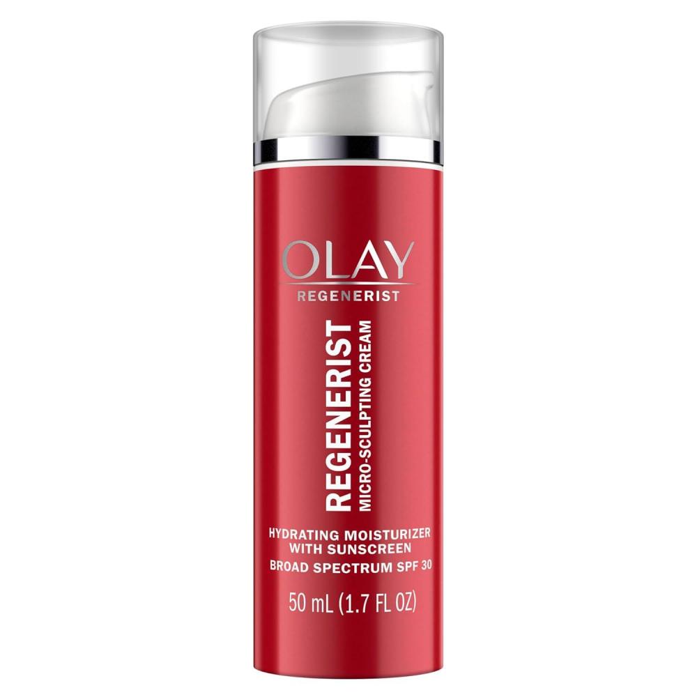 imageFace Moisturizer by Olay Regenerist MicroSculpting Cream Face Moisturizer with SPF 30 Broad Spectrum 17 oz17 Fl Oz Pack of 1