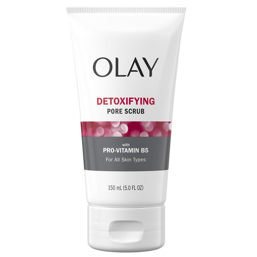 imageFacial Cleanser by Olay Regenerist Detoxifying Pore Scrub ampamp Exfoliator 5 Oz Pack of 3Fresh