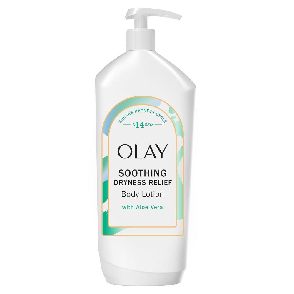 imageOlay Body Lotion for Women Ultra Rich Moisture 24hr Moisturizing ampamp Deep Hydration Absorbs Instantly Penetrating Vitamin B3 Complex For All Skin Types Shea Butter Scent 18 fl ozAloe Vera