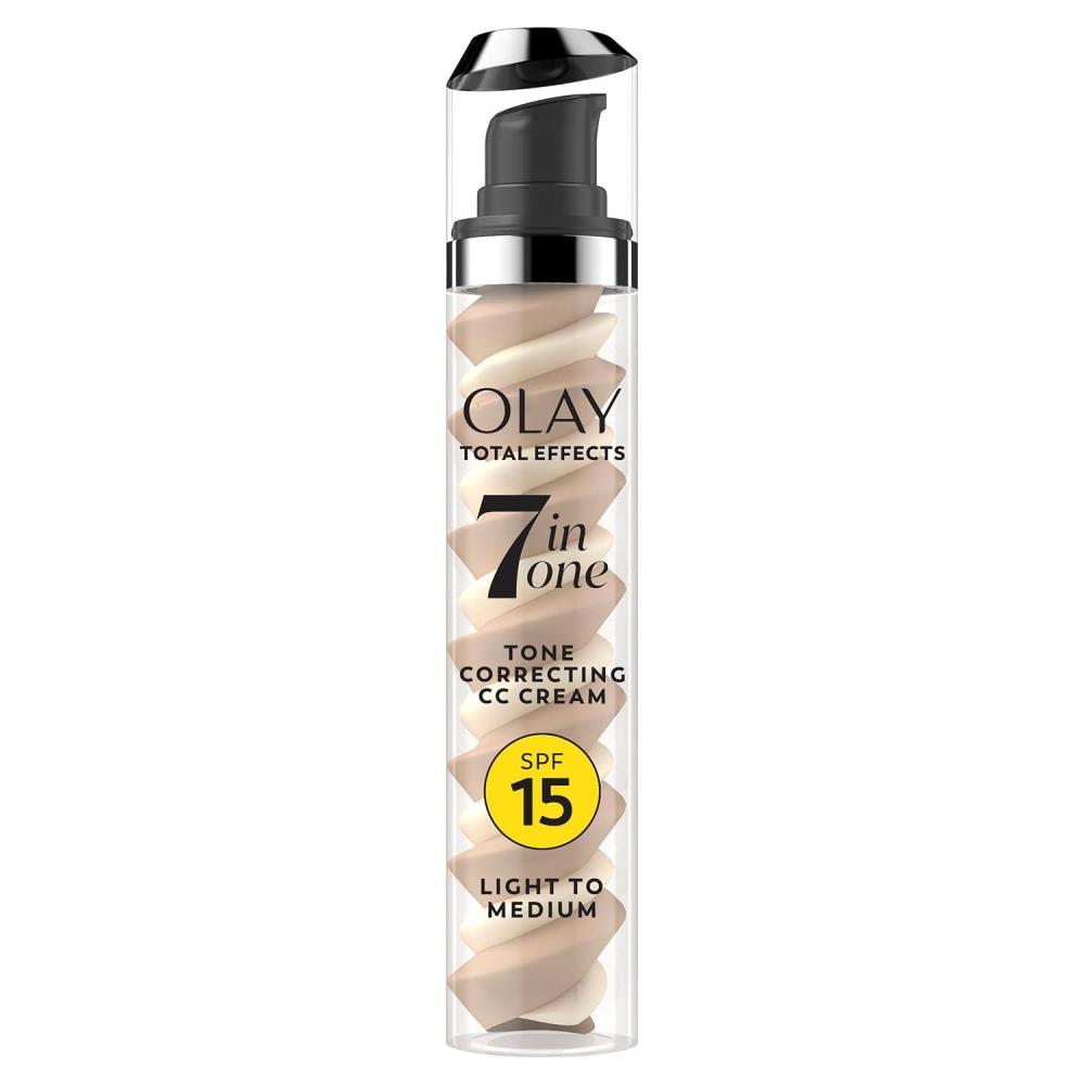 imageOlay Total Effects Tone Correcting Face Moisturizer with Sunscreen SPF 15 Light to Medium 17 Ounces