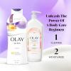 imageOlay Body Wash for Women Age Defying with Vitamin E 24hr Moisturizing Hydrating ampamp Refreshing B3 Vitamin Complex Free of Parabens ampamp Phthalates For All Skin Types Scented 22 fl oz Pack of 2Age Defying