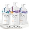imageOlay Body Wash for Women Age Defying with Vitamin E 24hr Moisturizing Hydrating ampamp Refreshing B3 Vitamin Complex Free of Parabens ampamp Phthalates For All Skin Types Scented 22 fl oz Pack of 2Age Defying