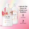 imageOlay Body Wash for Women Fresh Radiance Refreshing ampamp Renewing Made with Plant Based Cleansers B3 Botanical Complex For All Skin Types Orchid ampamp Black Currant Scent 22 fl oz Pack of 4Watermelon  Agave