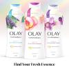 imageOlay Body Wash for Women Fresh Radiance Refreshing ampamp Renewing Made with Plant Based Cleansers B3 Botanical Complex For All Skin Types Orchid ampamp Black Currant Scent 22 fl oz Pack of 4Peach  Cherry Blossom