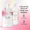 imageOlay Body Wash for Women Fresh Radiance Refreshing ampamp Renewing Made with Plant Based Cleansers B3 Botanical Complex For All Skin Types Orchid ampamp Black Currant Scent 22 fl oz Pack of 4Rose Water  Sweet Nectar