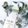 imageOlay Body Wash for Women Fresh Radiance Refreshing ampamp Renewing Made with Plant Based Cleansers B3 Botanical Complex For All Skin Types Orchid ampamp Black Currant Scent 22 fl oz Pack of 4Eucalyptus  Spirulina