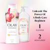 imageOlay Body Wash for Women Fresh Radiance Refreshing ampamp Renewing Made with Plant Based Cleansers B3 Botanical Complex For All Skin Types Strawberry ampamp Mint Scent 30 fl oz Pack of 24Cooling Strawberry and Mint