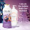 imageOlay Body Wash for Women Hydrating ampamp Moisturizing Holiday Edition With Plant Based Cleansers B3 Complex For All Skin Types Fireside Fir with Fresh Spruce ampamp Sandalwood Scent 22 fl ozVisions of Sugarplums with Spiced Fruit  Warm Amber