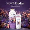 imageOlay Body Wash for Women Hydrating ampamp Moisturizing Holiday Edition With Plant Based Cleansers B3 Complex For All Skin Types Fireside Fir with Fresh Spruce ampamp Sandalwood Scent 22 fl ozVisions of Sugarplums with Spiced Fruit  Warm Amber