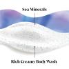 imageOlay Body Wash for Women Ultra Moisture Exfoliating Formula 24hr Moisturizing Hydrating ampamp Replenshing B3 Vitamin Complex For All Skin Types Sea Minerals Scent 33 fl oz Pack of 4