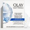 imageOlay Cleansing Wipes Daily Facials Power of a Makeup Remover Scrub Toner Mask and Cleanser  FragranceFree Textured NoSoap Cloth Gentle Skin Care Vitamin ComplexInfused Formula 66 ctWhite