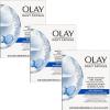 imageOlay Cleansing Wipes Daily Facials Power of a Makeup Remover Scrub Toner Mask and Cleanser  FragranceFree Textured NoSoap Cloth Gentle Skin Care Vitamin ComplexInfused Formula 66 ctWhite