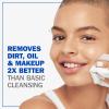 imageOlay Cleansing Wipes Daily Facials Power of a Makeup Remover Scrub Toner Mask and Cleanser  FragranceFree Textured NoSoap Cloth Gentle Skin Care Vitamin ComplexInfused Formula 66 ctNavy blue