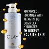 imageOlay Exfoliating ampamp Hydrating Body Wash With Deep Sea Minerals Coconut Water and Vitamin B3 20 fl oz Pack of 4Coconut