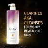 imageOlay Moisturizing Body Wash for Women with Witch Hazel and Vitamin B3 20 fl oz Pack of 4