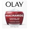 imageOlay Niacinamide Face Moisturizer Strong ampamp Firm Cream for Women AntiAging AntiWrinkle Firming Skin Care Evens Hydrates to Repair Barrier Recyclable Sustainable Eco Jar NonGreasy 2 oz17 Ounce Pack of 1