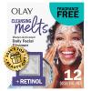 imageOlay Retinol Face Moisturizer 24 MAX AntiAging Night Cream for Women FragranceFree AntiWrinkle Skin Care 17 oz ampamp Trial Size Retinol Cleansing Melts WaterActivated Face Wash 12 ctOlay Retinol Face Cleansing Melts  Olay Retinol 24 Max Moisturizer