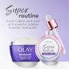 imageOlay Super Serum Night Repair FragranceFree  Niacinamide Peptide Salicylic ampamp Lactic Acid Glycerin  5in1 Skin Care Benefits  Hydrating Evens Tone Reduces Dark Spots AntiAging 10 Oz17 Fl Oz Pack of 1