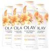 imageOlay Body Wash for Women Fresh Radiance Refreshing ampamp Renewing Made with Plant Based Cleansers B3 Botanical Complex For All Skin Types Birch Water ampamp Lavender Scent 22 fl oz Pack of 4Vanilla Blossom  Apricot