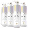 imageOlay Body Wash for Women Regenerist Smoothing Niacinamide Serum Complex Renews Moisture Free of Parabens ampamp Phthalates Vitamin B3 Lameller Technology For All Skin Types 20 fl oz Pack of 4Vitamin B3 and Collagen 20 fl oz Pack of 4