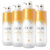 imageOlay Body Wash for Women Regenerist Smoothing Niacinamide Serum Complex Renews Moisture Free of Parabens ampamp Phthalates Vitamin B3 Lameller Technology For All Skin Types 20 fl oz Pack of 4Tone Brightening