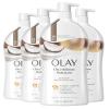 imageOlay Body Wash for Women Ultra Moisture 24hr Moisturizing Hydrating ampamp Refreshing B3 Vitamin Complex Free of Parabens ampamp Phthalates For All Skin Types Coconut Oil Scent 33 fl oz Pack of 4Coconut Oil