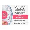 imageOlay Cleansing Wipes Daily Facials Power of a Makeup Remover Scrub Toner Mask and Cleanser  FragranceFree Textured NoSoap Cloth Gentle Skin Care Vitamin ComplexInfused Formula 66 ctDaily Hydrating Facial Dry Cloths