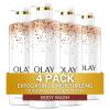 imageOlay Exfoliating ampamp Moisturizing Body Wash With Sugar Cocoa Butter and Vitamin B3 20 Fl Ounce Pack of 4Sugar Cocoa Butter  Vitamin B3
