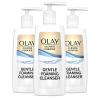 imageOlay Face Cleanser Gentle Foaming Face Wash for Sensitive Skin  FragranceFree OilLess SoapFree GlycerinBased Formula Daily Cleansing without Irritation 67 Oz  3 Pack