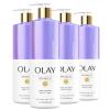 imageOlay Tone Evening and Hydrating Body Lotion Deep Moisture 17oz Pack of 4Smoothing Retinol