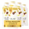imageOlay Ultra Moisture Shea Butter Body Wash with B3 Complex  22 Fl Oz Pack of 4Shea Butter