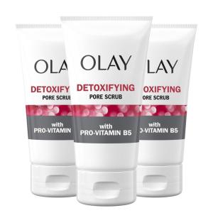 imageFacial Cleanser by Olay Regenerist Detoxifying Pore Scrub ampamp Exfoliator 5 Oz Pack of 3Scented