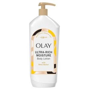 imageOlay Body Lotion for Women Ultra Rich Moisture 24hr Moisturizing ampamp Deep Hydration Absorbs Instantly Penetrating Vitamin B3 Complex For All Skin Types Shea Butter Scent 18 fl ozShea Butter