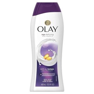 imageOlay Body Wash for Women Age Defying with Vitamin E 24hr Moisturizing Hydrating ampamp Refreshing B3 Vitamin Complex Free of Parabens ampamp Phthalates For All Skin Types Scented 22 fl oz Pack of 2Age Defying