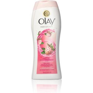 imageOlay Body Wash for Women Fresh Radiance Refreshing ampamp Renewing Made with Plant Based Cleansers B3 Botanical Complex For All Skin Types Strawberry ampamp Mint Scent 30 fl oz Pack of 24Strawberry