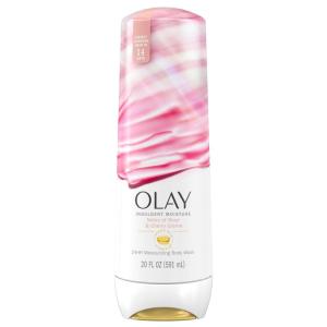 imageOlay Body Wash for Women Indulgent Moisture 24hr Moisturizing ampamp Nourishing Formula Infused with Vitamin B3 Complex Luxurious Fragrances Guava ampamp Coconut Scent 20 fl ozRose  Cherry Creme