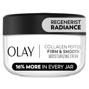 imageOlay Collagen Peptide Face Moisturizer Firming Cream for Women FragranceFree NonGreasy  Hydrating AntiAging AntiWrinkle Smooth Fine Lines Plumping Skin Care  Niacinamide 17 Oz2 Ounce Pack of 1