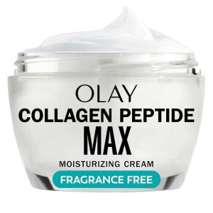 imageOlay Collagen Peptide Face Moisturizer Firming Cream for Women FragranceFree NonGreasy  Hydrating AntiAging AntiWrinkle Smoothing of Fine Lines Tightening Skin Care  Niacinamide 17 OzCollagen Peptide 24 MAX Hydrating Face Moisturizer Gift Set
