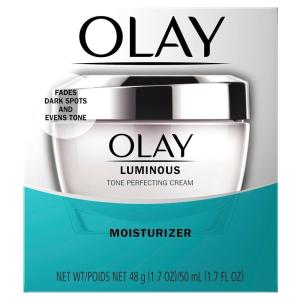 imageOlay Dark Spot Corrector Luminous Tone Perfecting Cream and Sun Spot Remover Advanced Tone Perfecting Face Moisturizer 48 g