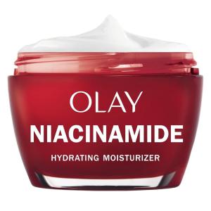 imageOlay Niacinamide Face Moisturizer Strong ampamp Firm Cream for Women AntiAging AntiWrinkle Firming Skin Care Evens Hydrates to Repair Barrier Recyclable Sustainable Eco Jar NonGreasy 2 oz17 Ounce Pack of 1