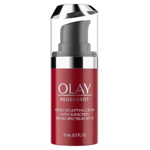 imageOlay Regenerist MicroSculpting Cream Face Moisturizer with Sunscreen SPF 30 Trial Size 05 oz