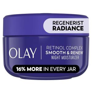 imageOlay Retinol Face Moisturizer Smooth ampamp Renew Cream for Women FragranceFree  AntiAging AntiWrinkle Smooth Fine Lines Tightening Brightening  Recyclable Sustainable Eco Jar NonGreasy 2 Oz2 Ounce Pack of 1