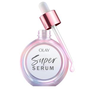 imageOlay Super Serum  Niacinamide Vitamin C ampamp E Collagen Peptide AHA  5in1 Skin Care Benefits for Face  Healthy Glow Brightening Hydrating Smoothing Firming Evens Tone AntiAging 17 Oz1 Fl Oz Pack of 1