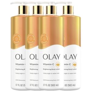 imageOlay Tone Evening and Hydrating Body Lotion Deep Moisture 17oz Pack of 4Vitamin C