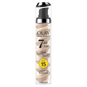 imageOlay Total Effects Tone Correcting Face Moisturizer with Sunscreen SPF 15 Light to Medium 17 Ounces